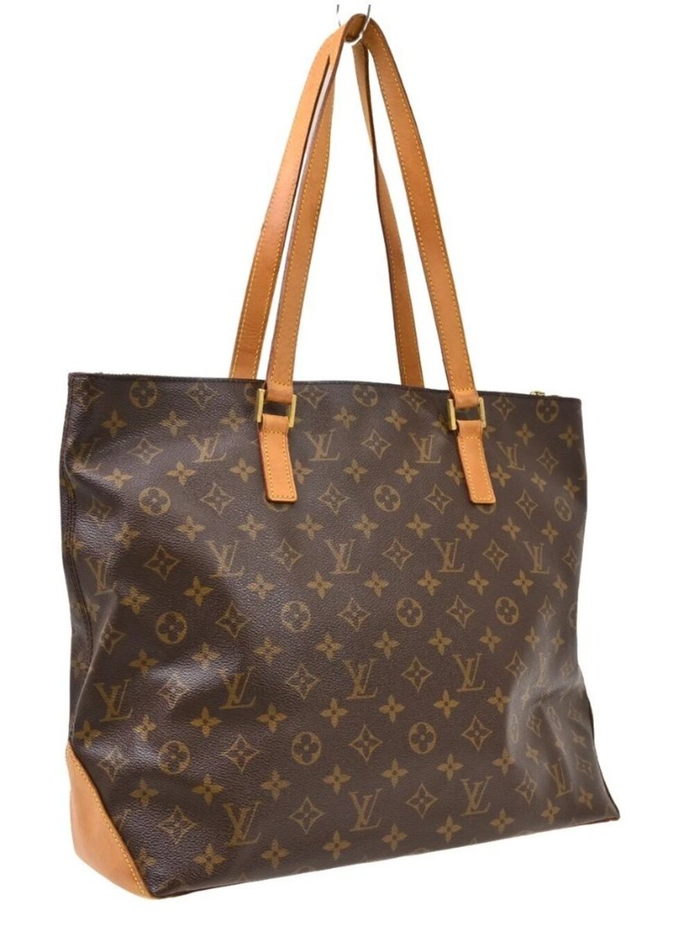 LOUIS VUITTON CABAS MEZZO HAND TOTE BAG MONOGRAM M51151 - Picture 2 of 14